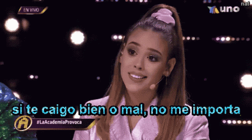 Danna Paola La Academia - No Me Importa