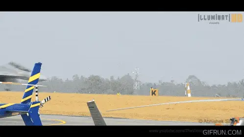 Indian Air Force Su-30MKI Sukhoi Jet Landing