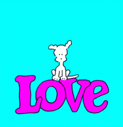 Pandb Love Dog Animation with Changing Backgrounds