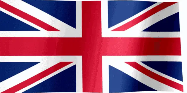 United Kingdom Flag Waving