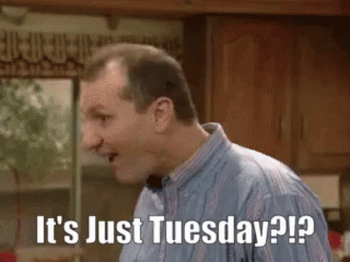 Shotgun Angry: It's Just Tuesday!?! Reaction – free GIF download | meme platform | memes GIF