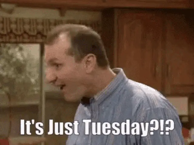 Shotgun Angry: It's Just Tuesday!?! Reaction – free GIF download | meme platform | memes GIF