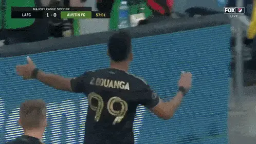 Denis Bouanga Goal Celebration for LAFC