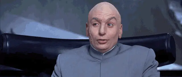 Dr. Evil's Amused Moment in Austin Powers – free memes GIF download | meme platform
