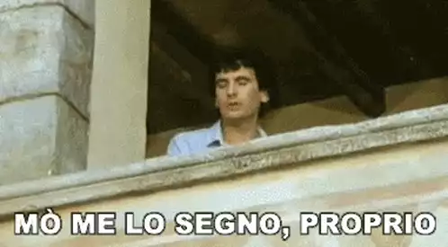Troisi: Mò me lo segno, proprio!
