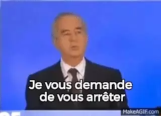 Balladur: Je Vous Demande De Vous ArrĂȘter