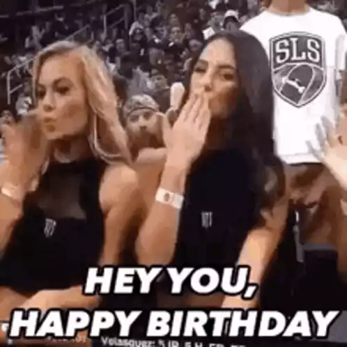 Happy Birthday Wish with a Kiss
