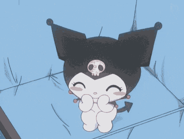 Cute Kuromi Sanrio Character Smiling