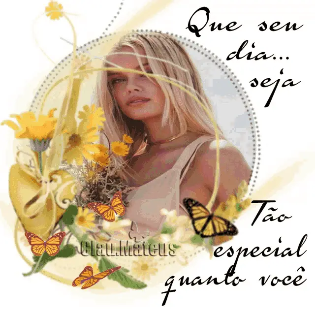 Bom Dia, Flores e Borboletas
