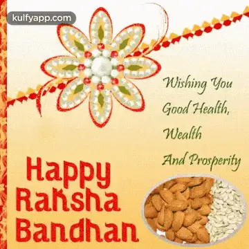 Happy Raksha Bandhan - Wish You Good Health