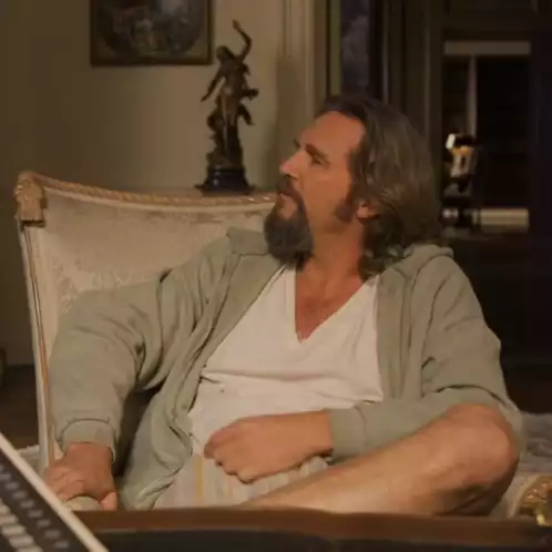 The Big Lebowski: The Dude Puts On Sunglasses