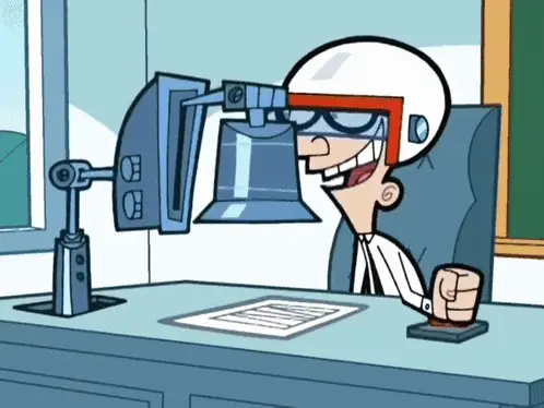 Denzel Crocker and Timmy Turner in Fairly Odd Parents