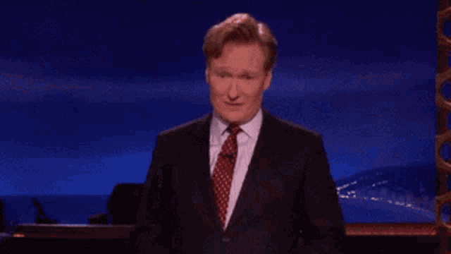 Conan O'Brien on Stage