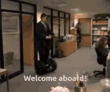 Michael Scott's Segway Welcome