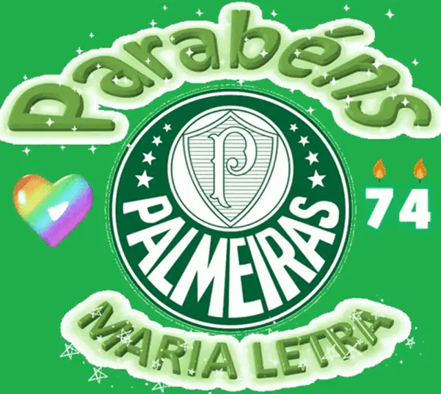Parabéns Maria Letra Palmeiras 74