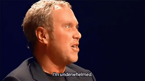 Michael Kors: I'm Underwhelmed