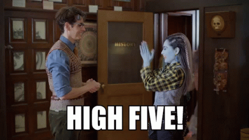 Frankie Stein's High Five in Monster High