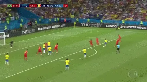 Courtois: Brasil X Bélgica - Grande Defesa