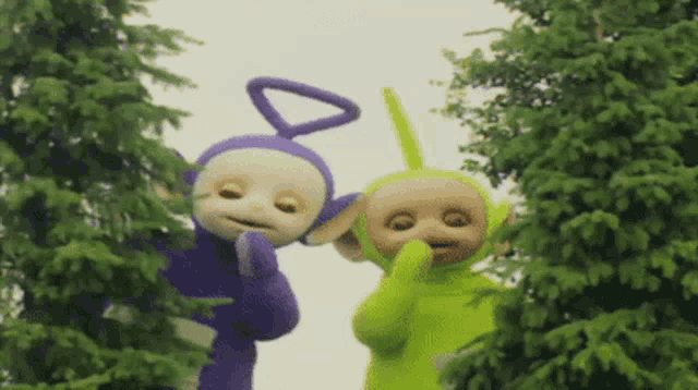 Teletubbies in the Forest