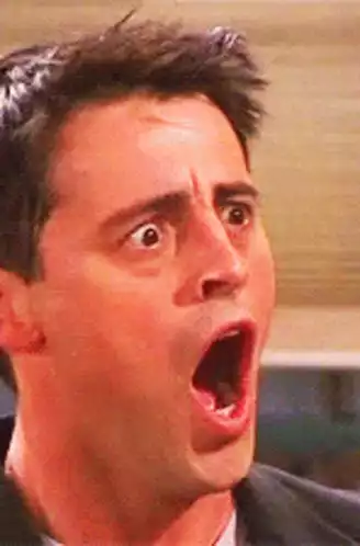 Joey's Shocked Reaction