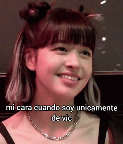 Lily NMIXX Smiling with Meme Caption
