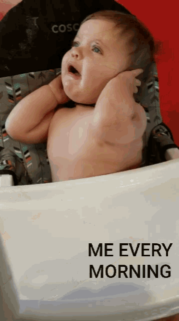 Tired Baby Every Morning