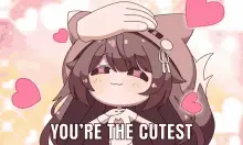Foxplushy Foxy: You're The Cutest Anime Girl
