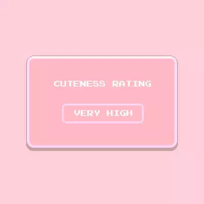 Cuteness Overload: Very High Rating