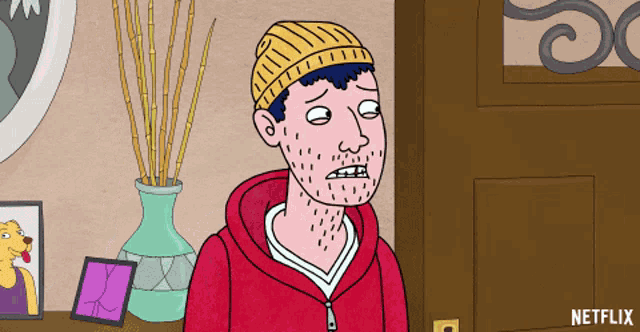 Todd Chavez Scared and Nervous