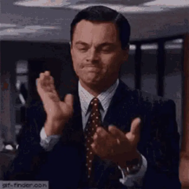 Leonardo DiCaprio Clapping - Palmas Batendo