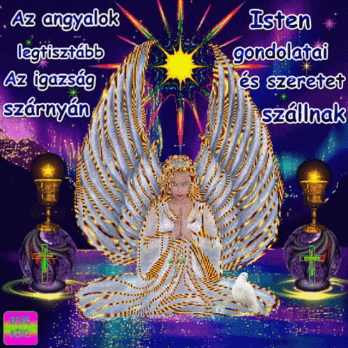 Szentek Jézus: Angyal és Áldás