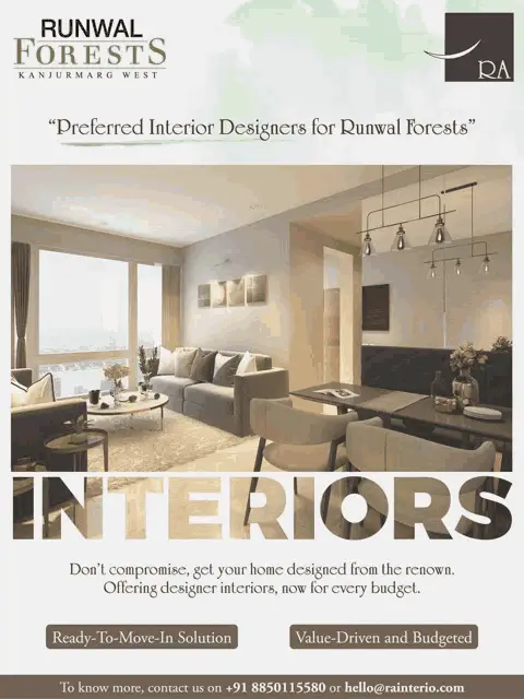 Runwal Forests Interior Design Showcase