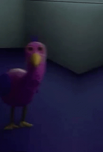Garten Of Banban Pink Bird Character