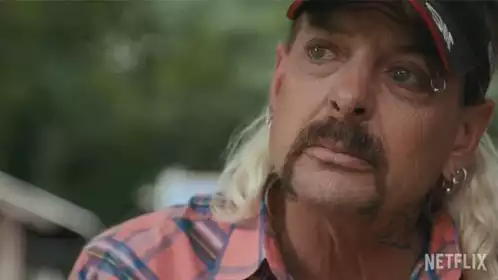 Joe Exotic's Sad Nod in Tiger King