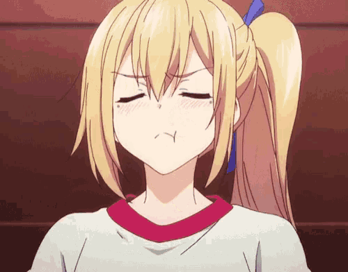 Anime Tsundere Pout