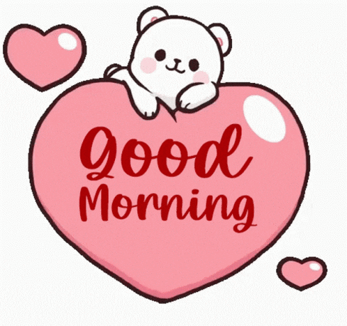 Cute Bear Good Morning