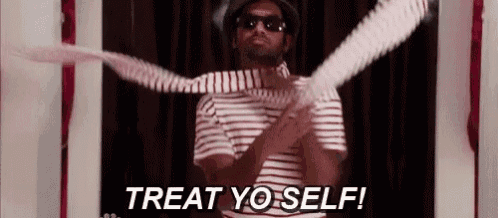 Aziz Ansari as Tom Haverford: Treat Yo Self!
