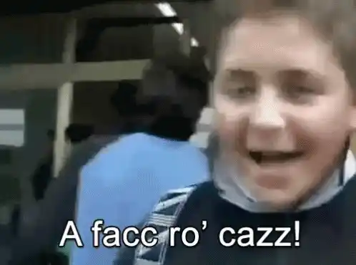 A Facc Ro Cazz - Neapolitan Expletive