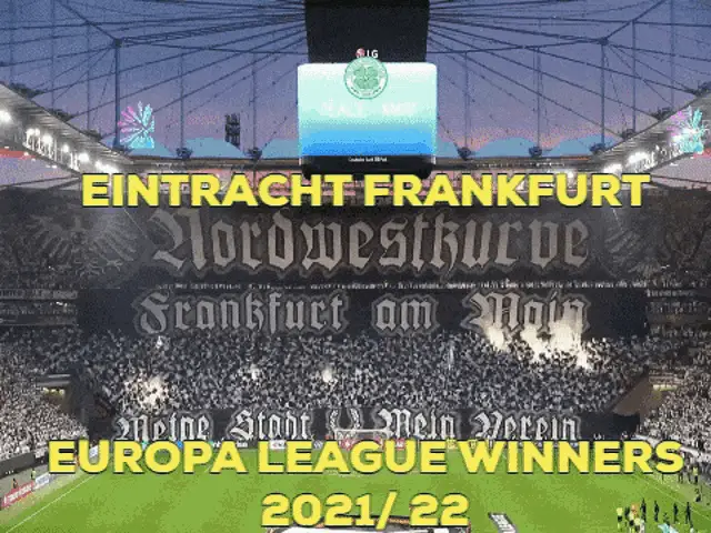 Eintracht Frankfurt Europa League Champions 2021/22