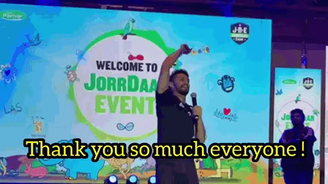 Digital Pratik at Jorrdaar Event