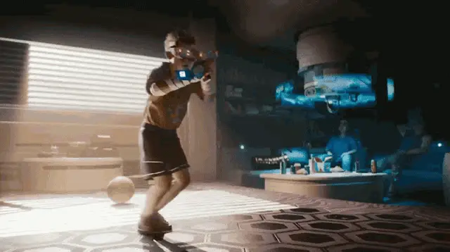 Playing Cyberpunk 2077 in VR