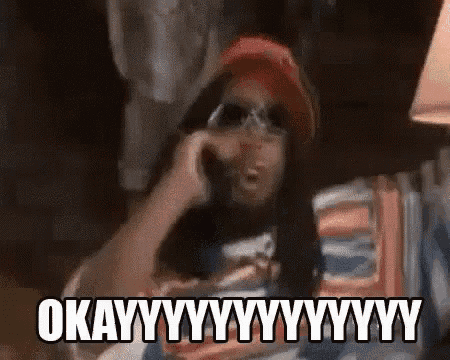 Gracias: OKAYYYYYYYYYYYYYY