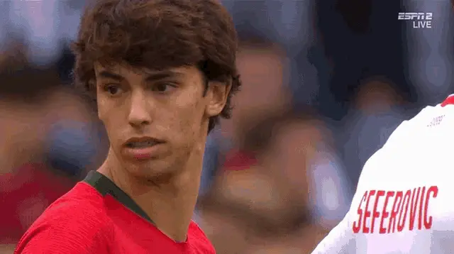 Joao Felix in Football Match