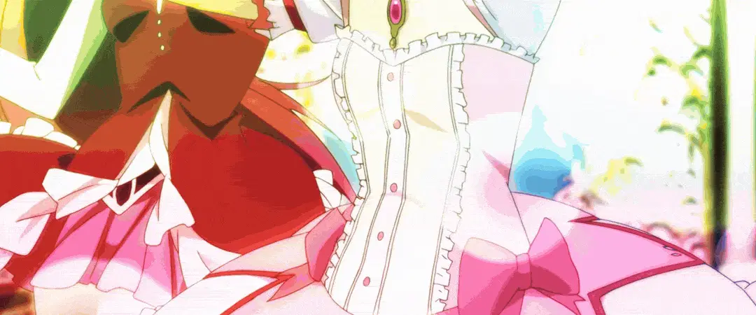 Madoka Magica Rebellion Opening Homura Despair Girls Dancing