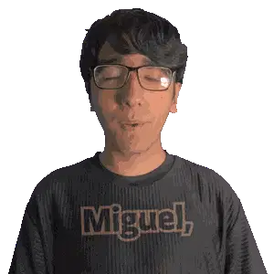 Miguel Migel Sticker
