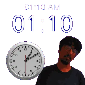 0110 01 10 Sticker