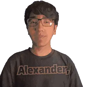 Alexander Alekzander Sticker