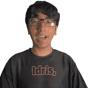 Idris Idrees Sticker