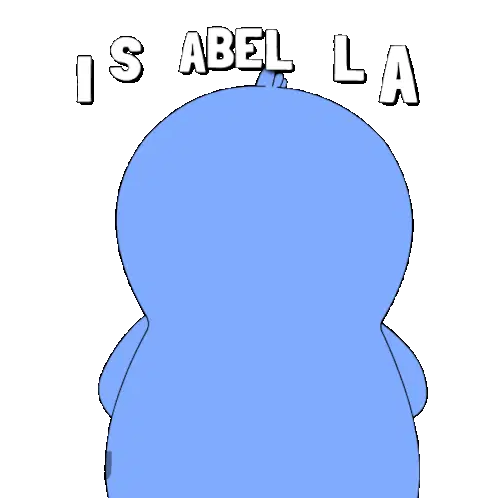 Isabella Pengu Sticker