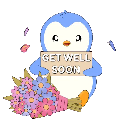 Feel Better Get Better Sticker